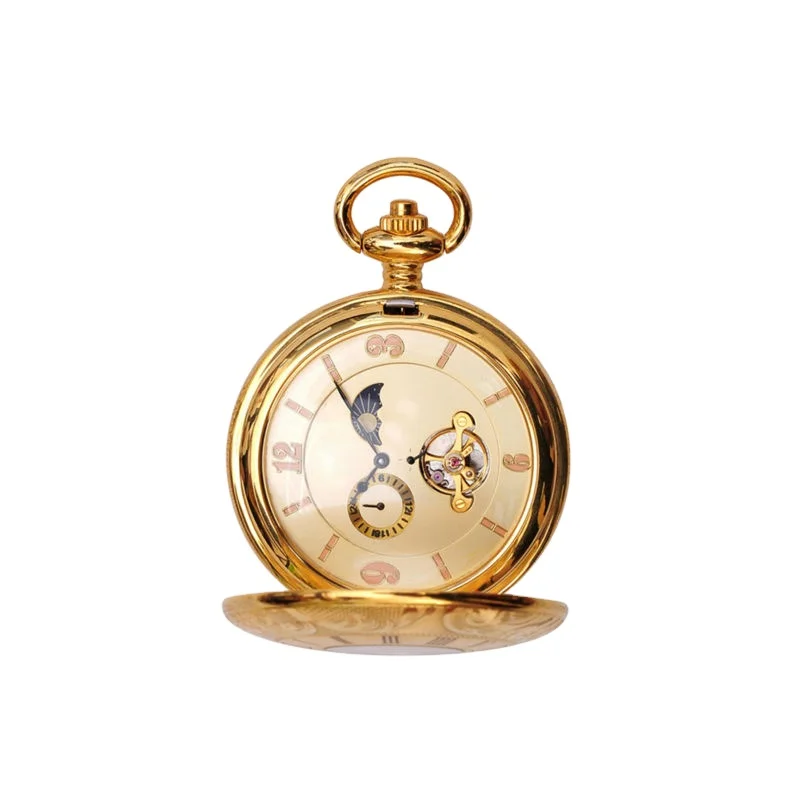 New arrival Luxury tourbillon mechanical pocket watch