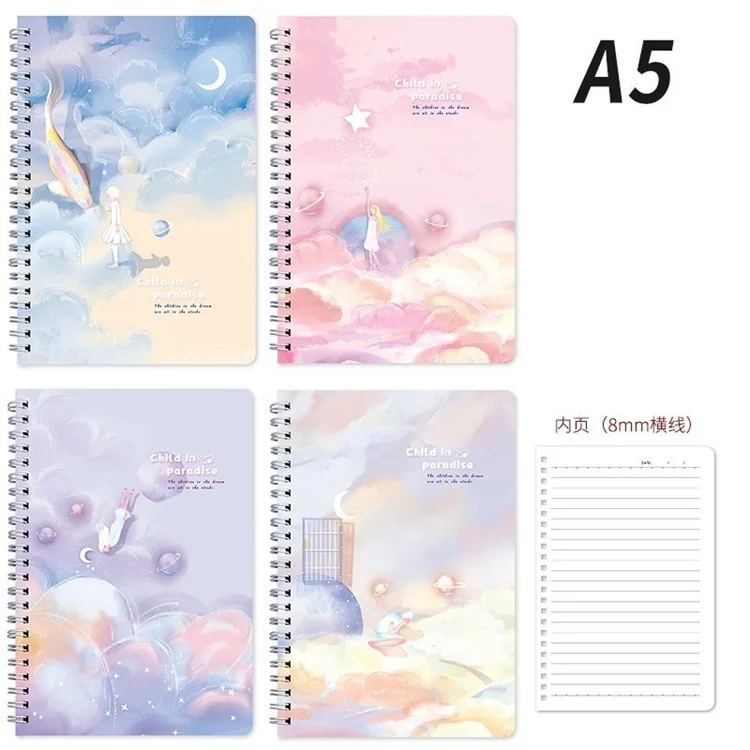 Hot Sale New Style Coil Notebook Maiden Notebooks For Students Factory Direct Supply New Style notepad