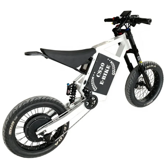 Adult Mountain Ebike 2021 Full Suspen Stealth Bomber Electric Bike 12000W 72V Dirt Bike Electric Bicycle Under 15000 W