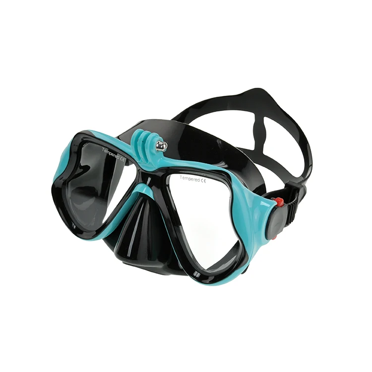 Food grade silicone motion camera mount diving scuba mask