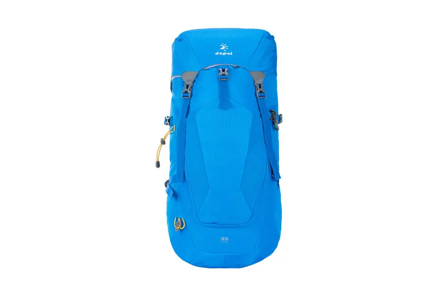 Waterproof Fabric Mountaineering Hiking Backpack large capacity outdoor sports backpack with hydration bag