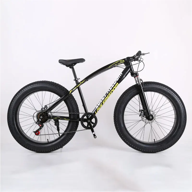 Hot product 26 inch beach snow mountain bicycle/bike/26*4.0 fat tire MTB 21 speed cycle fat bike