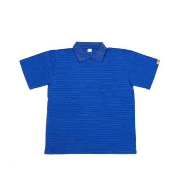 Leenol Cleanroom Esd Clothing Esd Polo T-shirt Antistatic Clothes