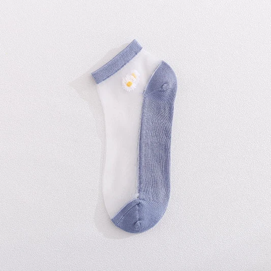 Daisy design Spring summer style fiberglass boatsocks