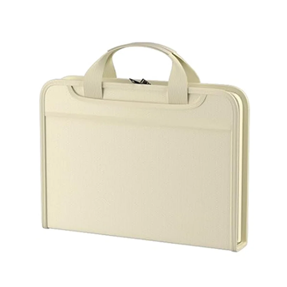 Business portable office portable storage Large capacity multi-layer household fireproof waterproof document bag