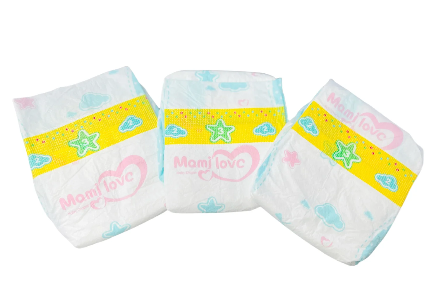 cheapest Cotton Baby diapers pampers big pack with brand free shipping nappies size 2 size 3 size 4