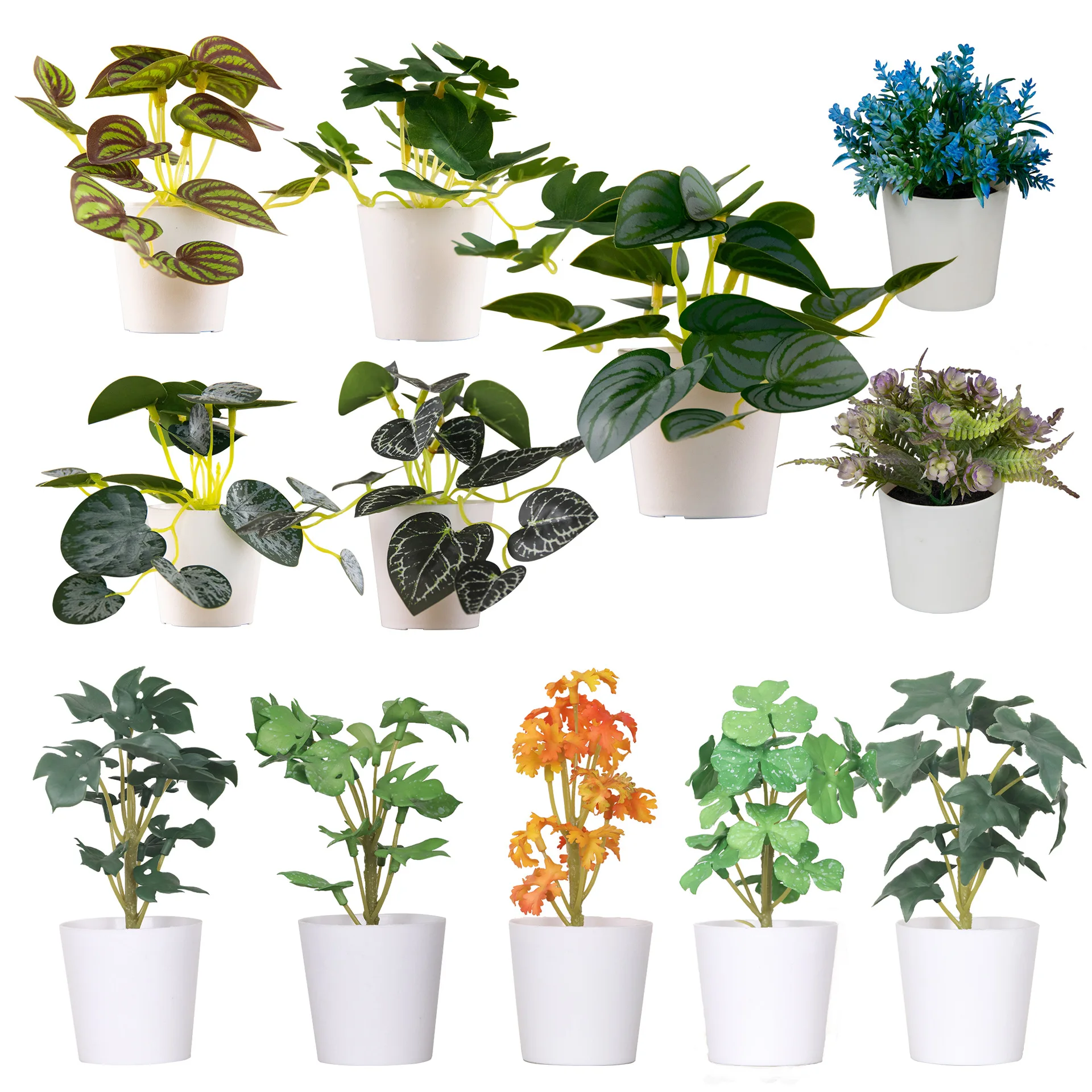 Mini Taro Plants Artificial Taro Bonsai For Sale Supermarket Hot Sale