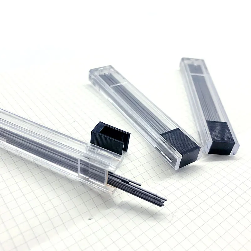 Maxwri Graphite Pencil Lead 0.5mm HB Unbreakable HI-Polymer Pencil Lead 0.7mm 2B Resin Mechanical Pencil Lead Refill 0.9mm