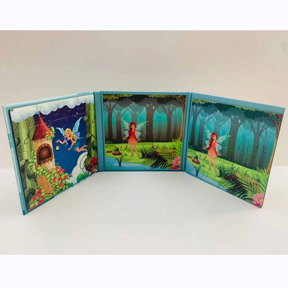 Factory Price Custom High Quality Magnetic Puzzle Out Space Kids Puzzle For Indoor Games