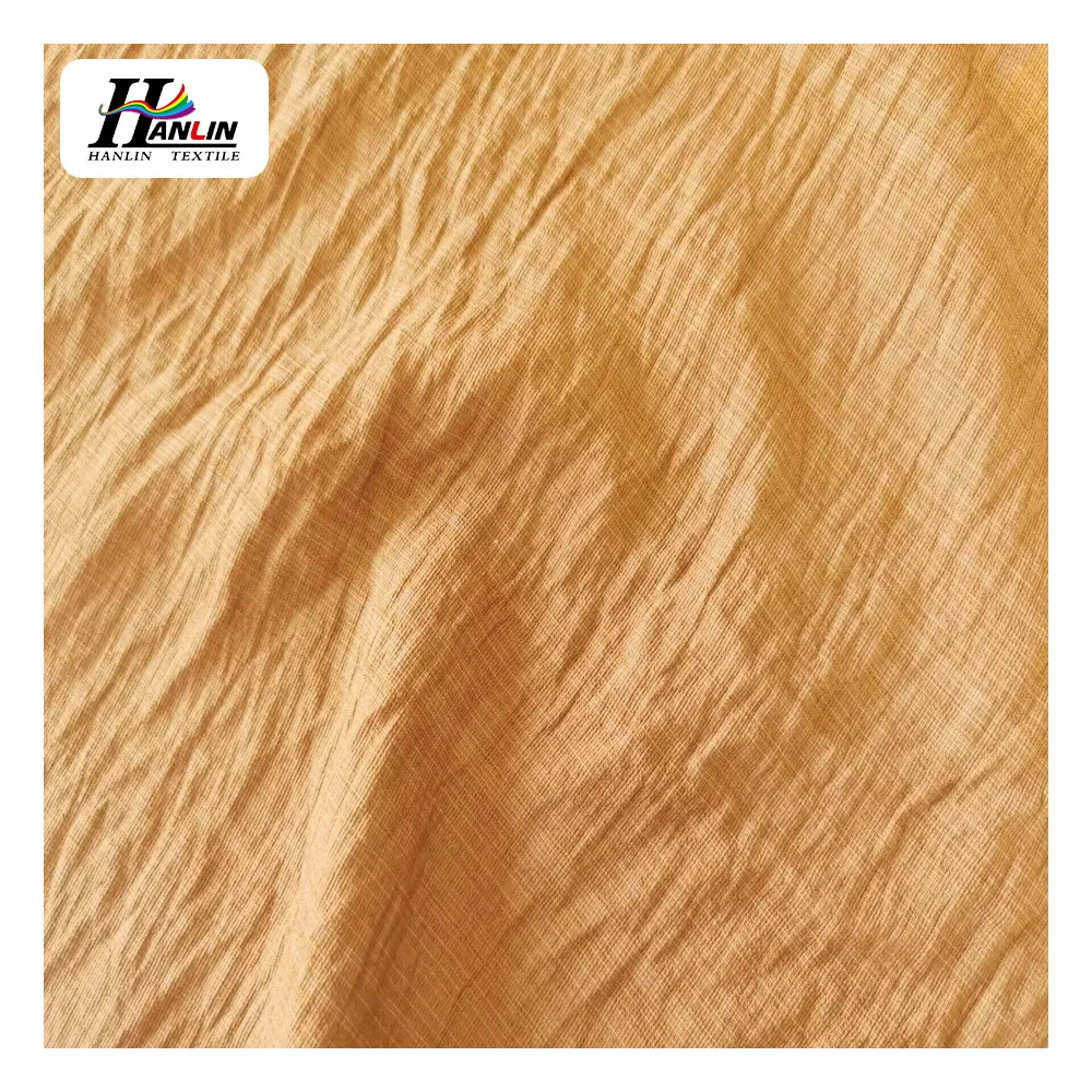 Best Quality China Manufacturer Nylon Rayon Linen Fabric Crinkle Crepe Linen Fabric