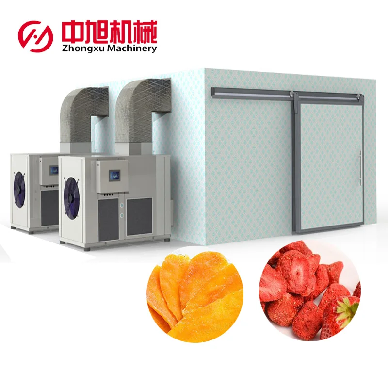 Low Electric Drying Equipment Hot Air Source Heat Pump  Cherry Cheese Rosewood Yellow Cheese Blueberry Pear Wood Dryer