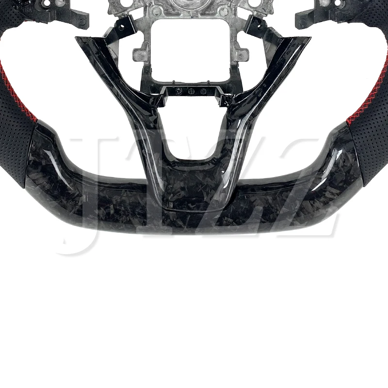 For Honda Accord 10th Perforated leather Forged carbon fiber car Steering Wheel 2018 2019 2020 2021 2022 2023 2024