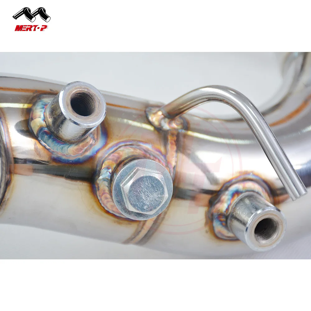 Mertop race replacement downpipe for 535D 335D E90 E91 E92 E60 E61 X3 X5 X6 Version A
