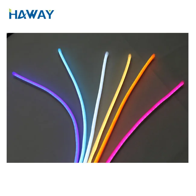 
2019 new product 6*12mm neon light 2835 outdoor Changeable shape Flexible LED Neon Strip Lights 