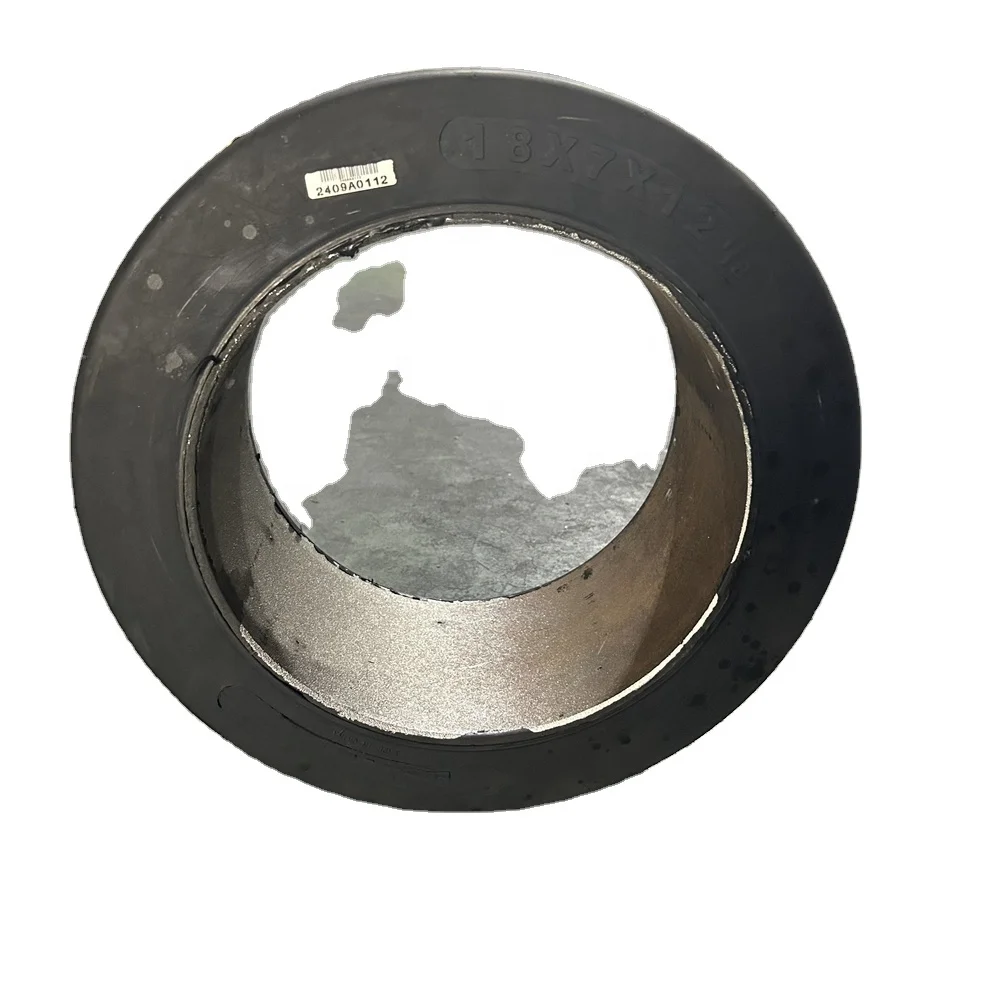 press on solid tyre 18X7X12 1 8sm  press on solid tyre 16 5 10 1/2