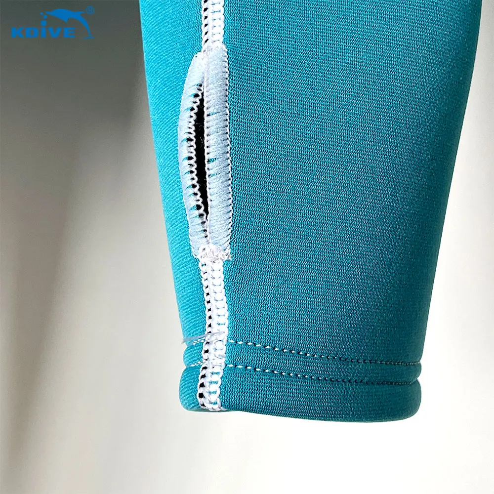 KDIVE Wholesale Men 3mm 5mm CR Surfing Jacket Wet Suit Hooded Neoprene Jacket Wetsuit