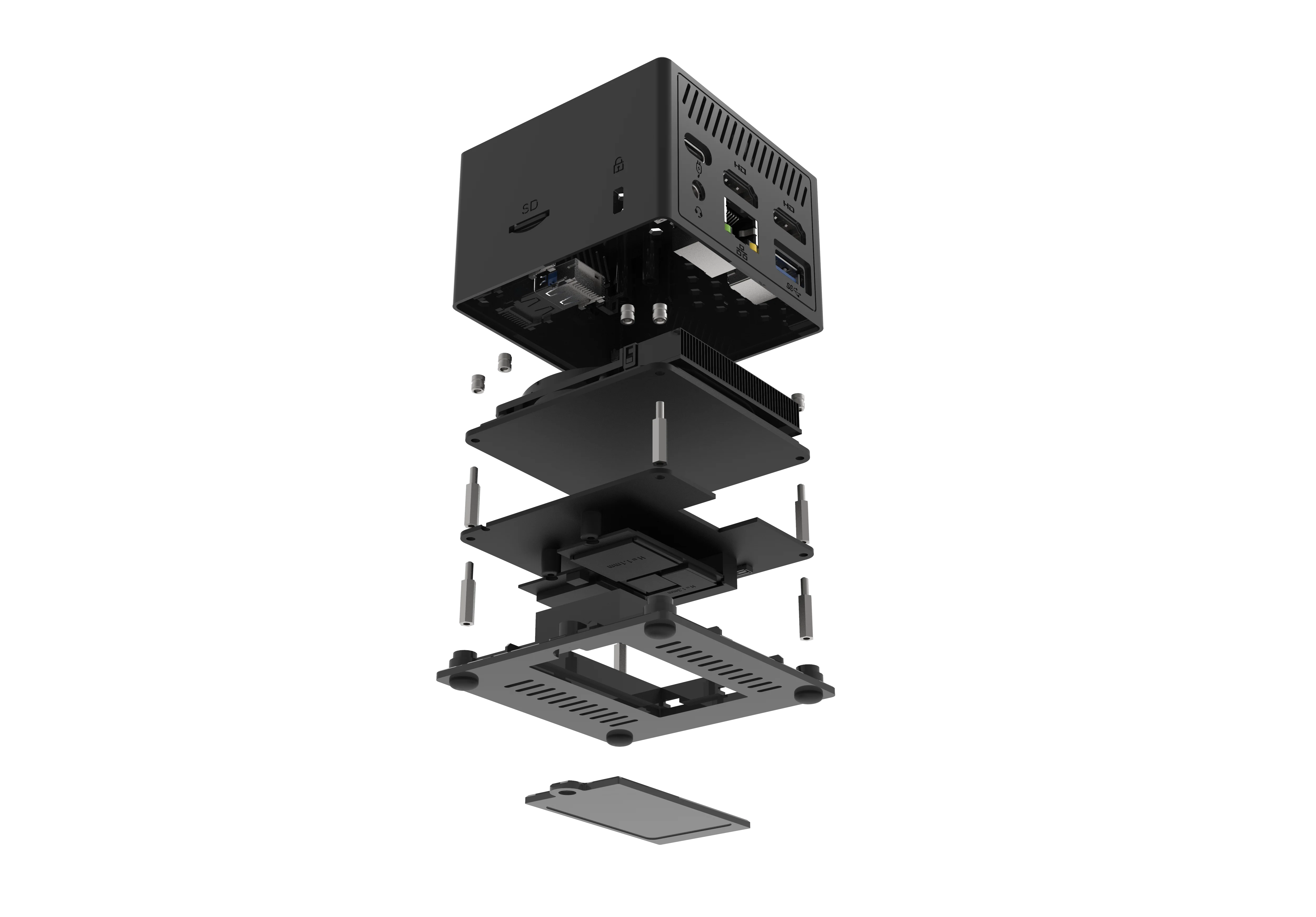OSOOK Mini PC JPL60 Jasper Lake N5095 N5100 N5105 4K Gigabit Ethernet Linux Ubuntu Mini Computer Barebone Windows 11 Pro Mini PC