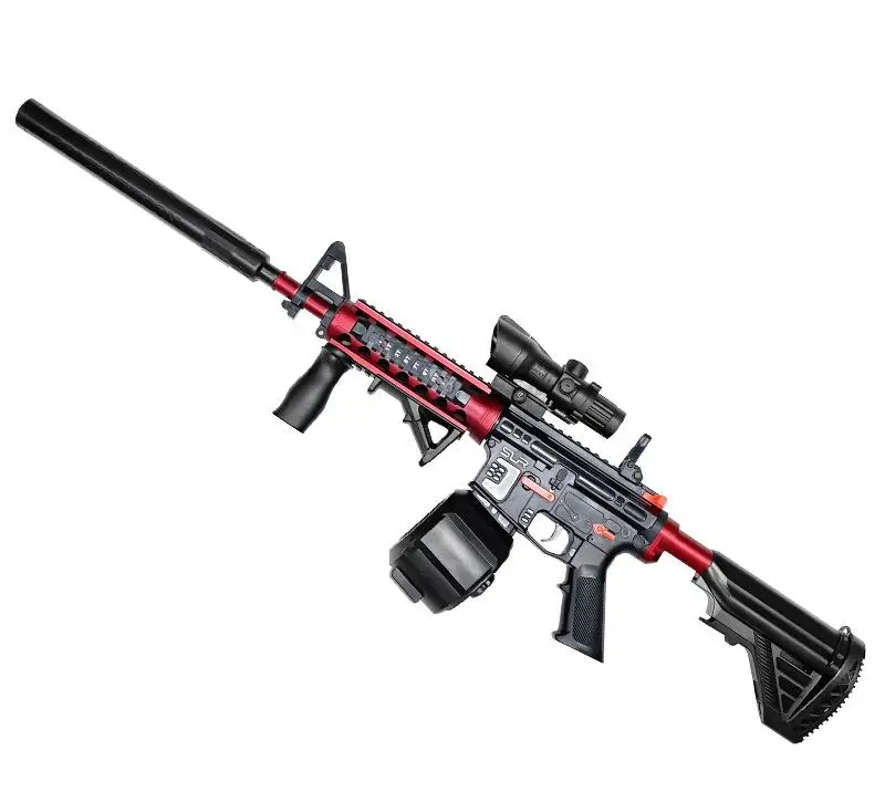 Electric outdoor hydrogel gun M416 splash ball injector Electric gel ball injector gun