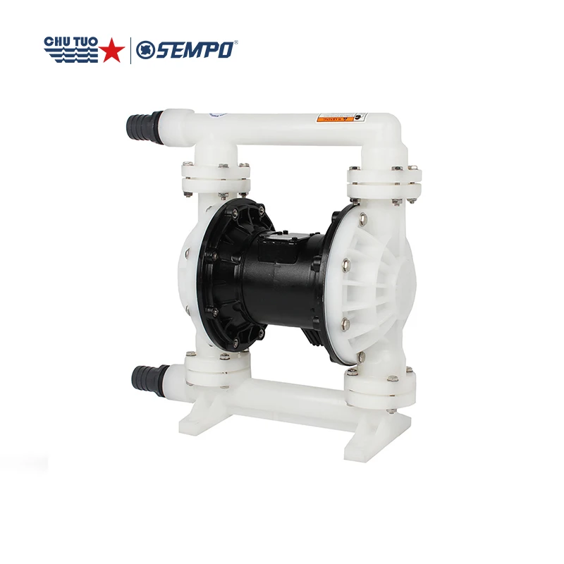 Double Pumps F46 1/1.5 /2 Inch Small Ptfe Air Operated Plastic Pp Pneumatic Diaphragm Pump Heavy Duty Price Air Diaphragm Pump