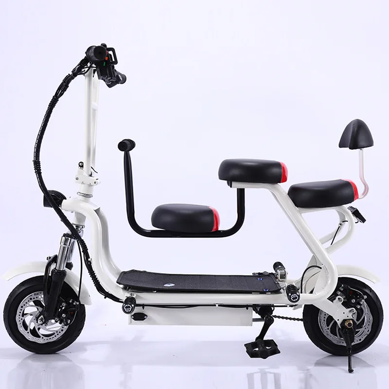 350W 48V 3 seats wholesale adult lithium battery power car tram lady electric motor bikes moto eletrica e rickshaw electric mope