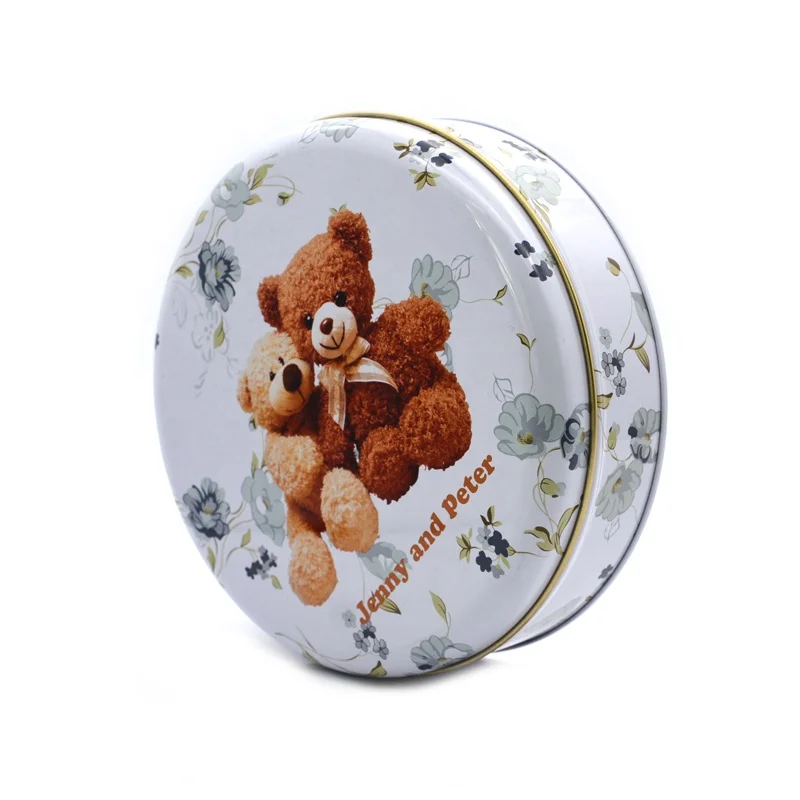 Empty candy tins sweet tin box sugar metal can sugar tin box for cookies metal box packaging