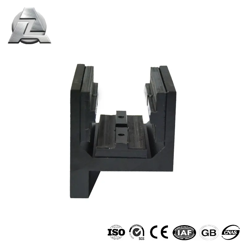 Aluminum anodized silver high quality t slot slider linear bearing