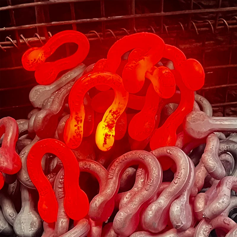 Rigging manufactured G209 Alloy steel shackle Forged Screw Pin Chain U.S. Type Shackle