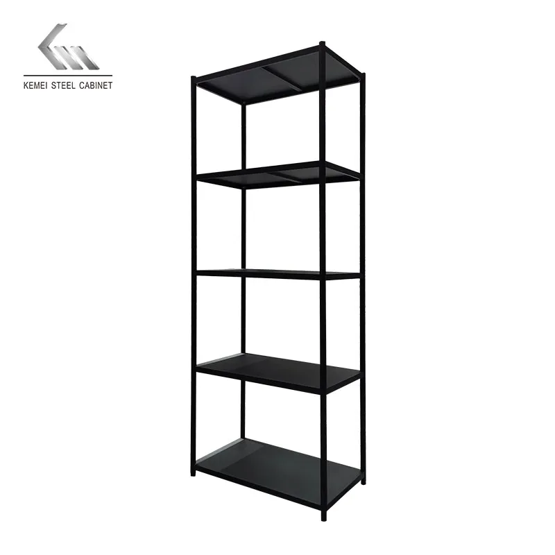 Дешево черного цвета на каблуках высотой 5 слойные болт Бесплатная полка угловая сталь легкой промышленности для хранения