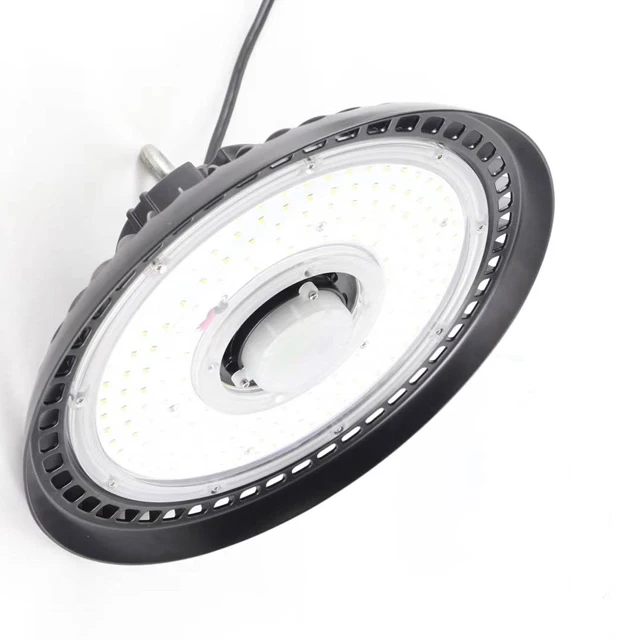 Commercial Industrial Lighting 100W 150W 200W IP65 LED High Bay Light Warehouse Workshop UFO Mining Lamp