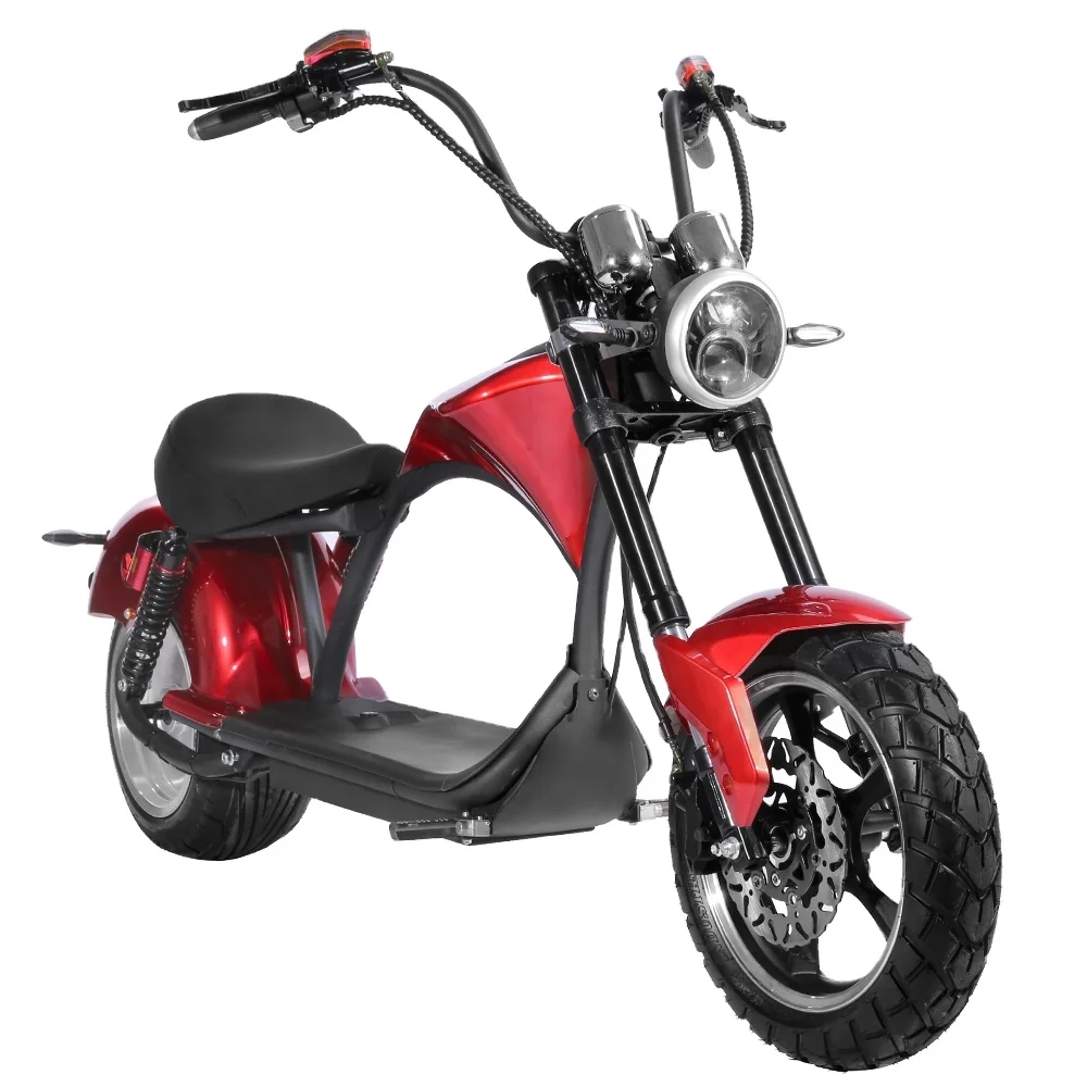 YICHEN EEC Moto Electrica De Carga Retro Coco City 3000w Superbike Motorcycle Fast Electric Scooter 1500w 60v 20Ah 2000w