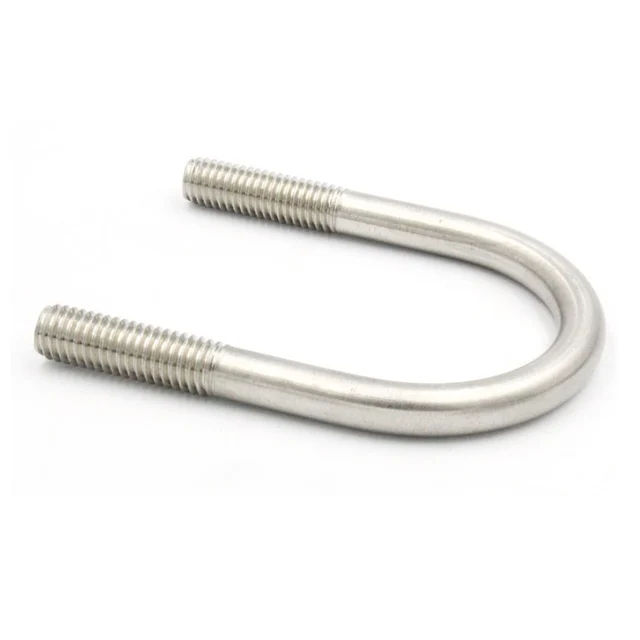 Wholesale steel m10 galvanized u bolt stainless steel 304 1 inch heavy U shape bolts