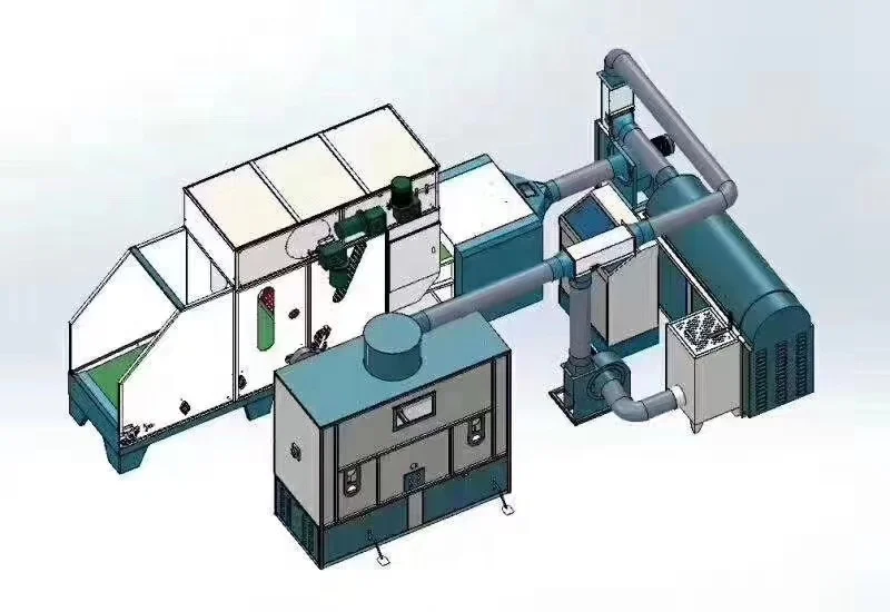 Memory foam pillow making machine Feather pillow filling machine Fiber ball stuffing machine