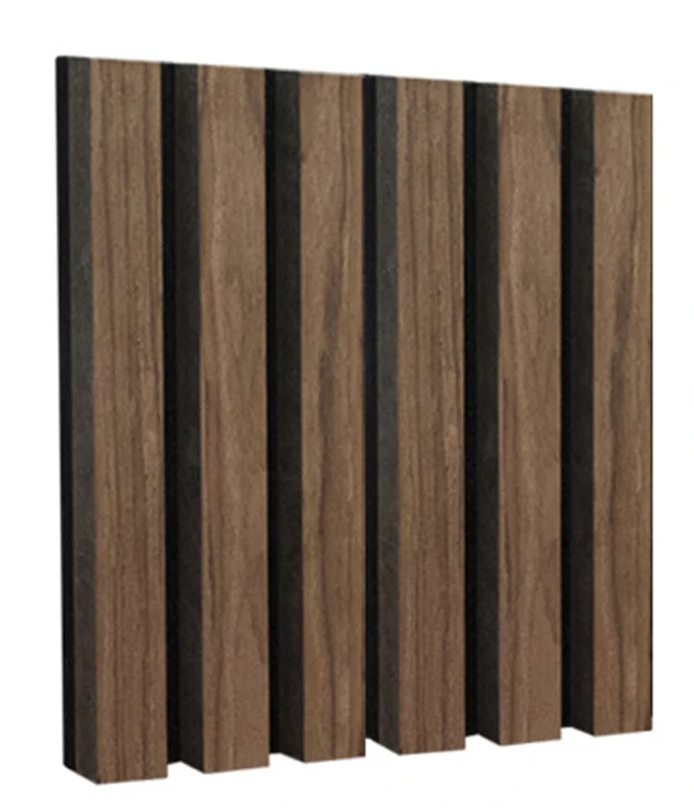 Qin room soundproof panel polyester fiber wood bar grille sound absorbing board office area decorative materials