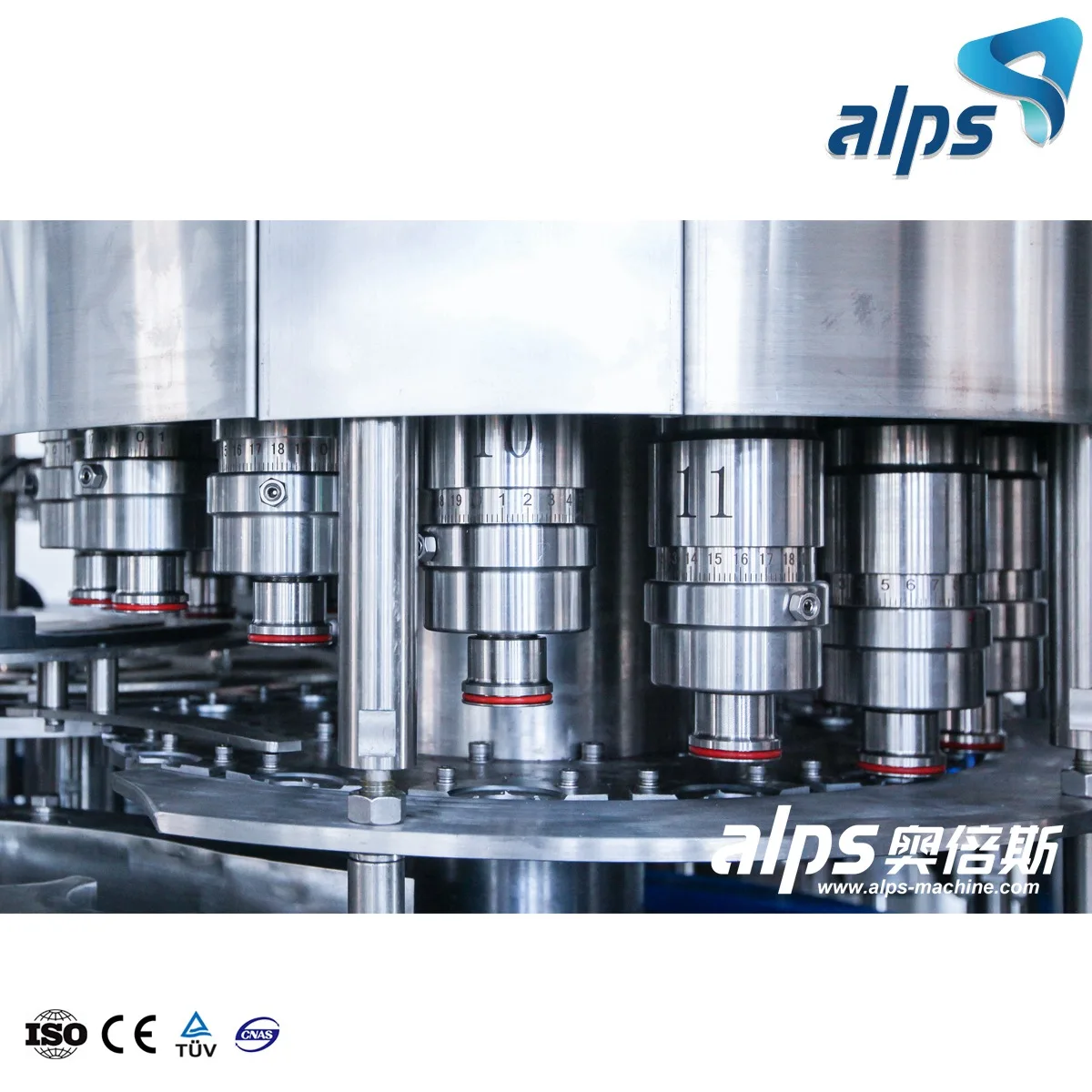 Industrial Soda Water Beverage Bottle Filling Production Line Carbonated CSD Drink Filling Making Machine Plant