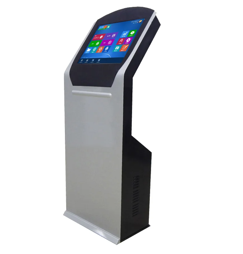 Self Service Payment Kiosk With Atm Bill Printing Photo Booth Card Reader Ticket Vending Machine