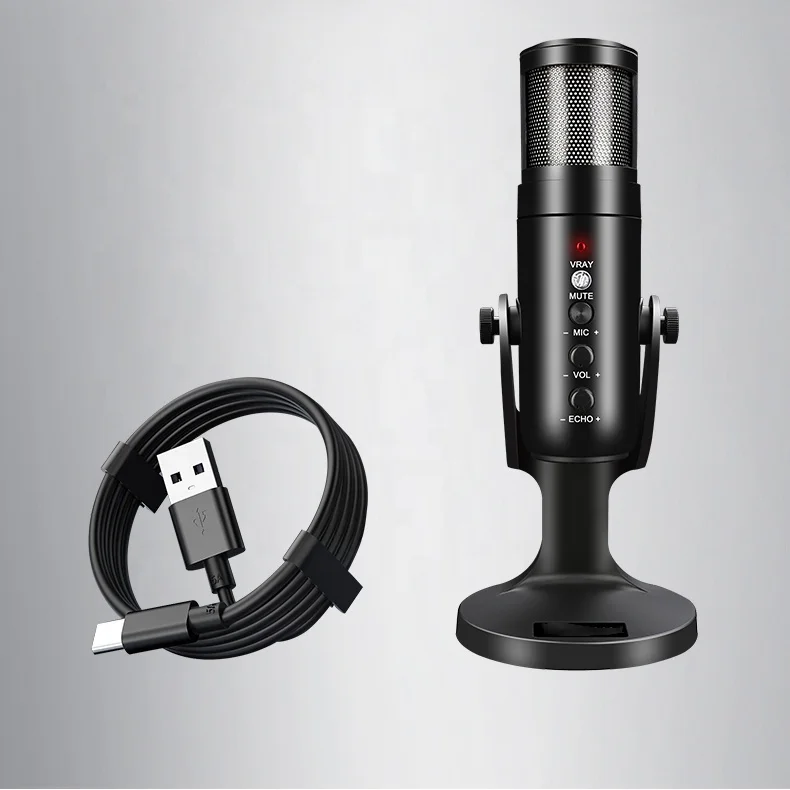 USB RGB бум Студия конденсаторный микрофон набор для радио ПК записи Youtube потокового подкаста