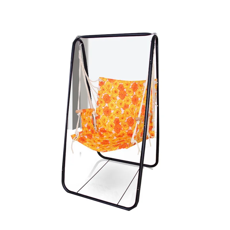 Новинка, Лидер продаж, уличный детский гамак-качели для двора, металлическое детское кресло-качели, оптовая продажа с завода