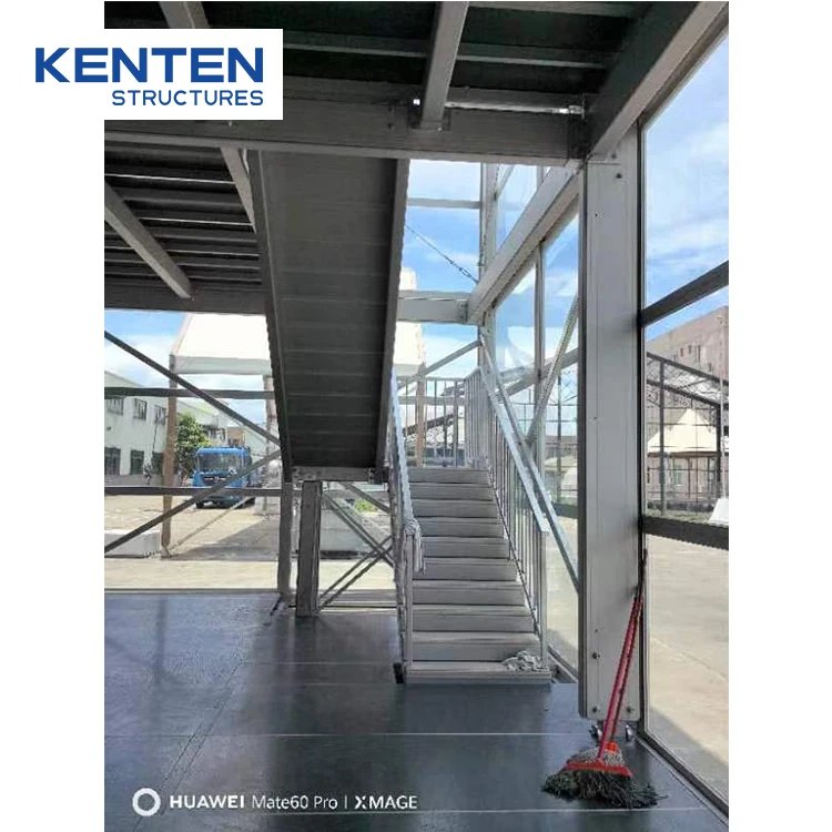 Outdoor tensile membrane structure delta portable modular prefab office building luxury aluminum tent for permanent events