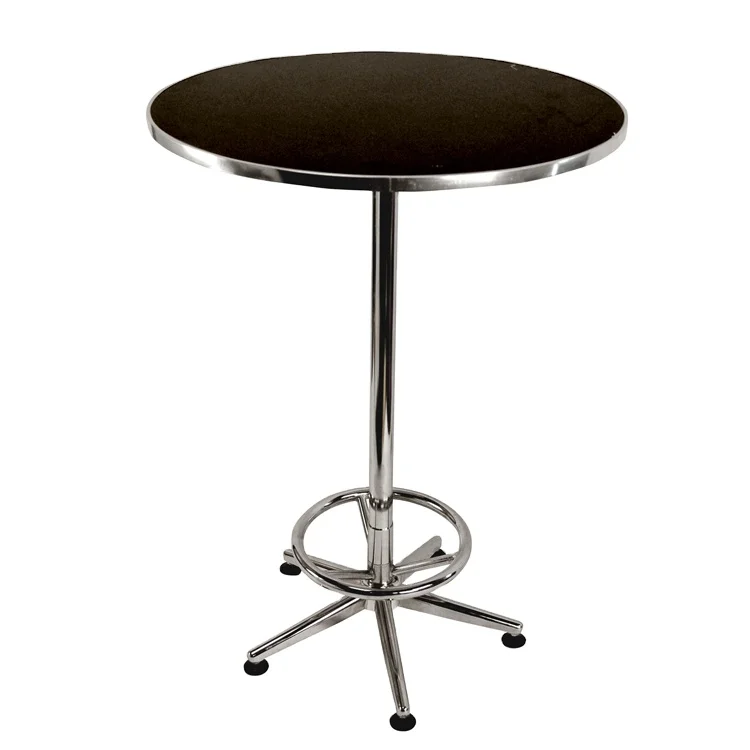 Pub Table chrome bar table