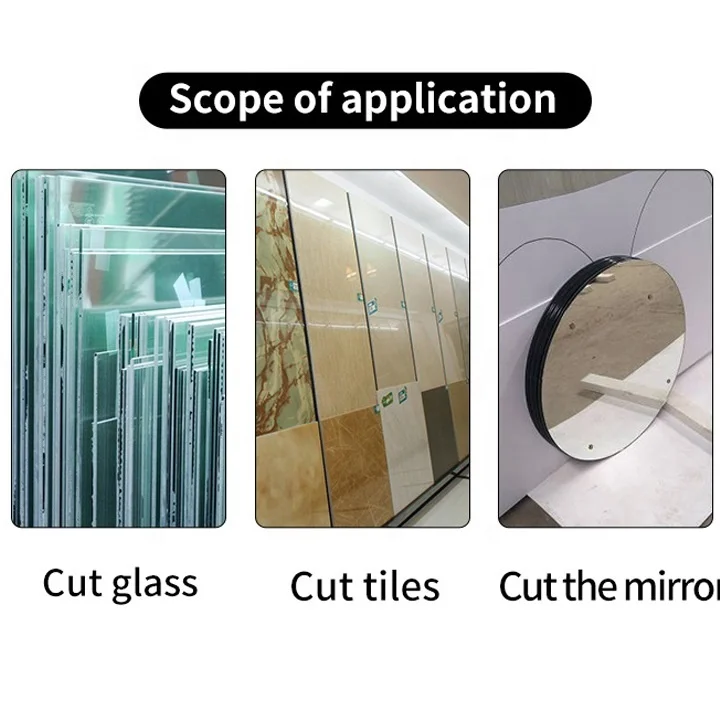 
special-shaped round linear cutting head glass cutting wheel glass cutter oil blades 2 in 1 
