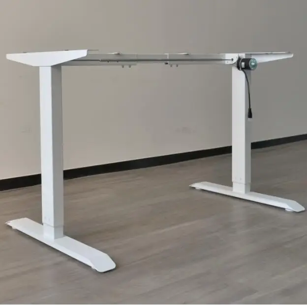 Precision Uplift Steel Electric Base Office Computer Table Frame Height Adjustable Desk Mechanism