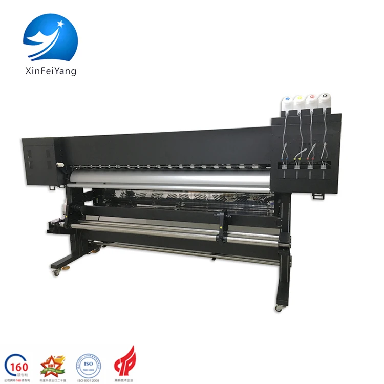 Free Replacement Parts Sublimation Press Printer Digital Flex Banner Printing Machine With i3200 Printhead