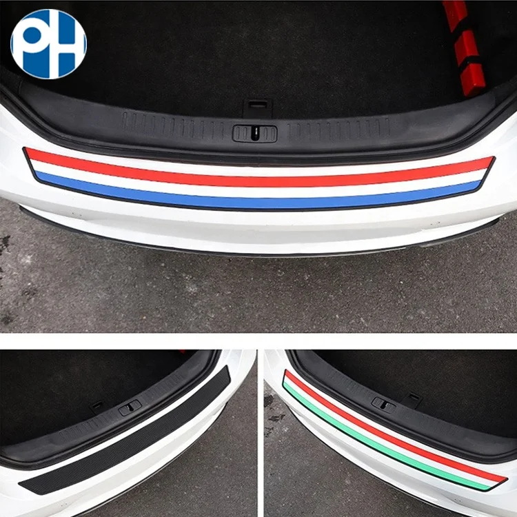 
PH car rear bumper sill protector plate strip 