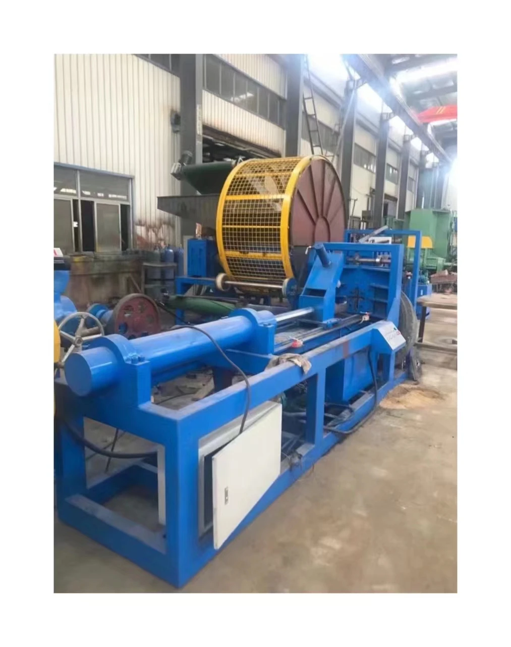 automatic used tyre recycling machine whole tyre shredder
