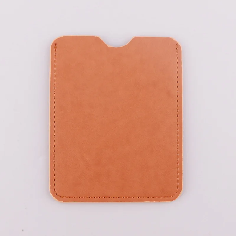 High Quality Leather Certificate Card Cover Anti-Degaussing Rfid Blocking Id Credit Card Sleeve Card Holder Cover