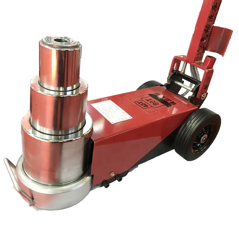 New pneumatic jack hydraulic 50T 80 tons 100 tons pneumatic heavy truck with 50 tons of jacks