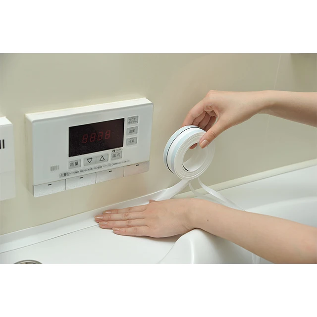 Seal gaps along the wallskitchen waterproof anti slip adhesive tape for stair