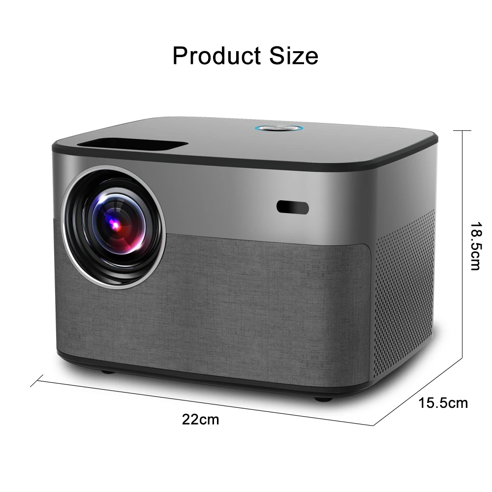 2023 HD 1080P 4K 9000 Lumens WiFi Projecteur Android Portable Video Projector Smart LED LCD Projectors for Home Cinema