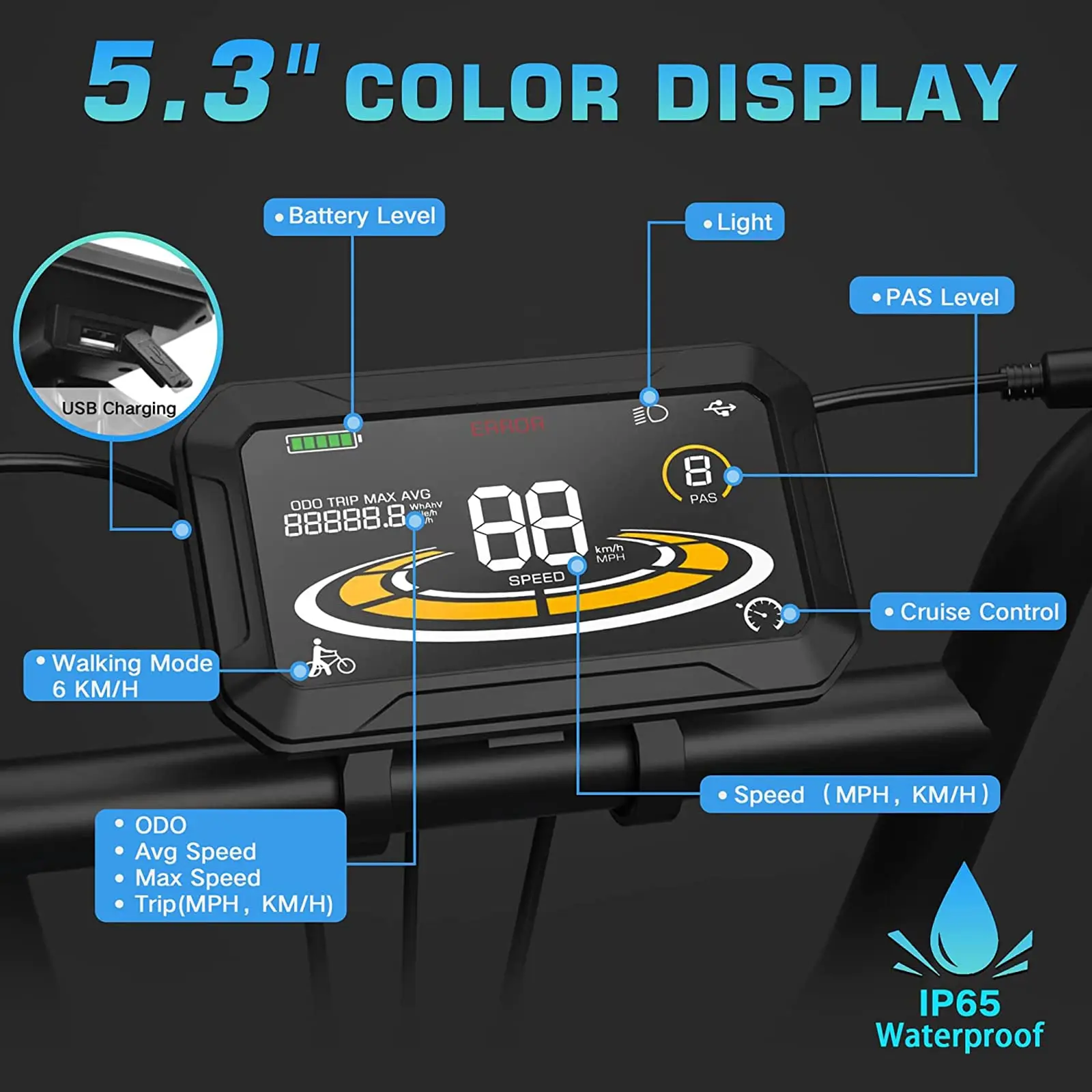 Factory OEM/ODM Throttle Dirt Li-ion Battery Mountain Electric Bicycle Fat Tires E-Bike Cargo 20 inch 48v Electric Bikes