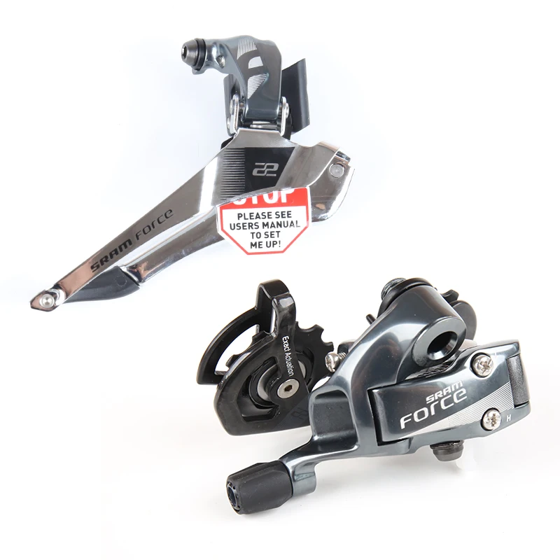 SRAM FORCE 22 Speed Front Derailleur & Rear Derailleur 2x11 Road Bike Short Middle Cage FD RD Bicycle Part